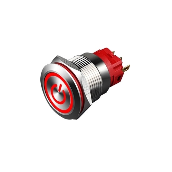 16mm Momentary Push Button Switch, 12V 16mm Momentary Push Button Switch, 12V