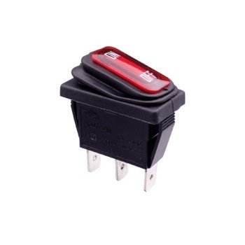 Waterproof Lighted Rocker Switch