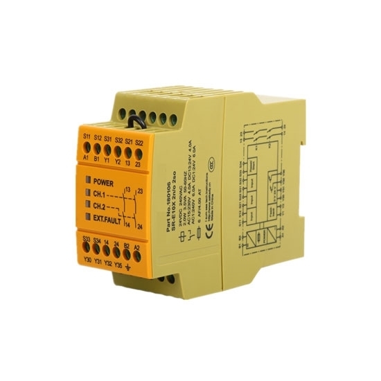 Safety Relay 24V AC/DC 2NO Safety Relay 24V AC/DC 2NO