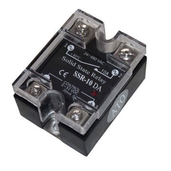 Solid State Relay SSR-10DA, 10A 3-32V DC To AC