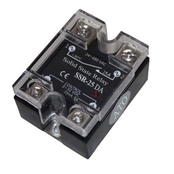 Solid State Relay SSR-25DA, 25A 3-32V DC To AC