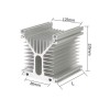 Solid State Relay Heat Sink For Industrial SSR/3-Phase SSR Solid State Relay Heat Sink For Industrial SSR/3-Phase SSR