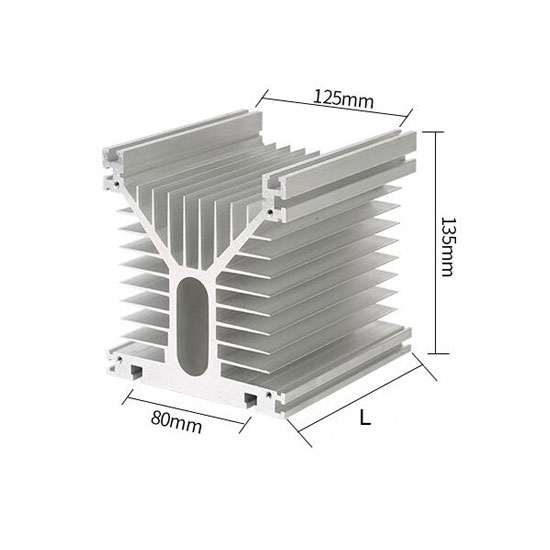 Solid State Relay Heat Sink For Industrial SSR/3-Phase SSR Solid State Relay Heat Sink For Industrial SSR/3-Phase SSR