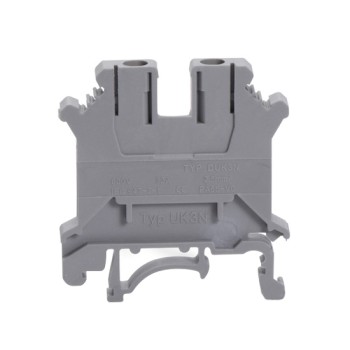 DIN Rail Mounted Terminal Connector Block, 32A, 0.5-0.7 Nm DIN Rail Mounted Terminal Connector Block, 32A, 0.5-0.7 Nm