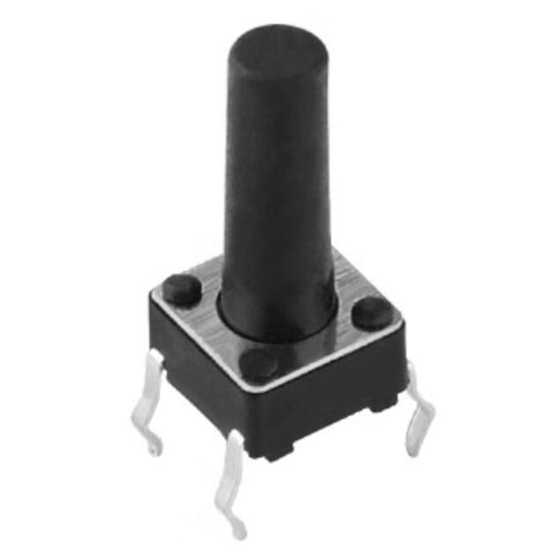 6x6x12mm Tact Push Button Switch, 4 Pin 6x6x12mm Tact Push Button Switch, 4 Pin