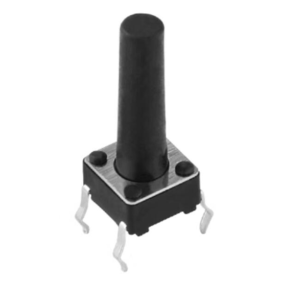 6x6x14mm Tact Push Button Switch, 4 Pin 6x6x14mm Tact Push Button Switch, 4 Pin