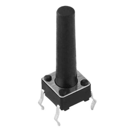 6x6x17mm Tact Push Button Switch, 4 Pin 6x6x17mm Tact Push Button Switch, 4 Pin