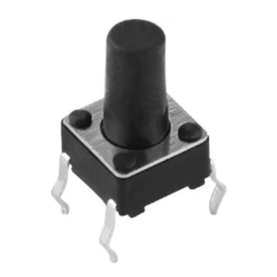 6x6x8mm Tact Push Button Switch, 4 Pin 6x6x8mm Tact Push Button Switch, 4 Pin