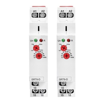 Time Delay Relay, Delay Off Without Supply Power, AC/DC 12-240V