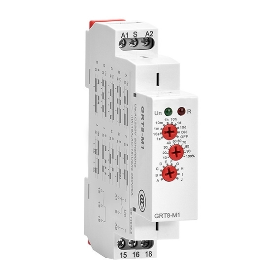 Multifunction Time Delay Relay, AC 220V, AC/DC 12-240V Multifunction Time Delay Relay, AC 220V, AC/DC 12-240V