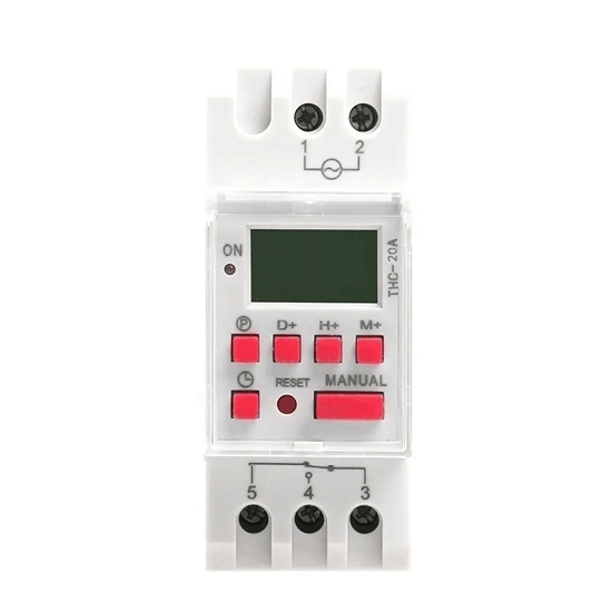 20 Amp Digital Timer Switch, 12V/24V/220V/110V 20 Amp Digital Timer Switch, 12V/24V/220V/110V