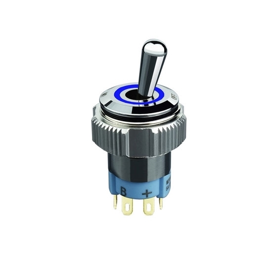 24V Lighted Toggle Switch, 6 Pin 24V Lighted Toggle Switch, 6 Pin