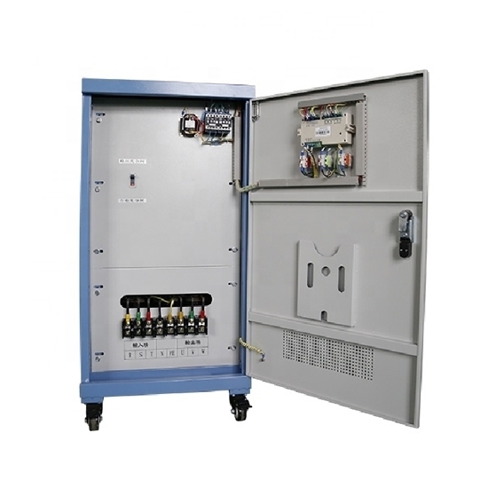 80 KVA 3 Phase Industrial AC Automatic Voltage Stabilizer 80 KVA 3 Phase Industrial AC Automatic Voltage Stabilizer