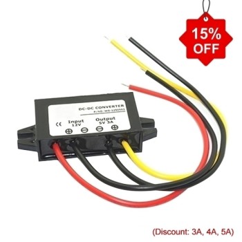 DC-DC Buck Converter, 12V/24V To 3.3V/5V/6V DC-DC Buck Converter, 12V/24V To 3.3V/5V/6V
