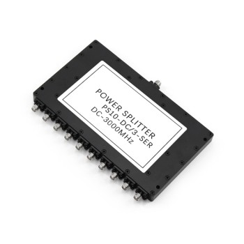 10 Way RF Power Divider, DC~3 GHz