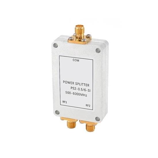 2 Way RF Power Divider, 0.5~6 GHz