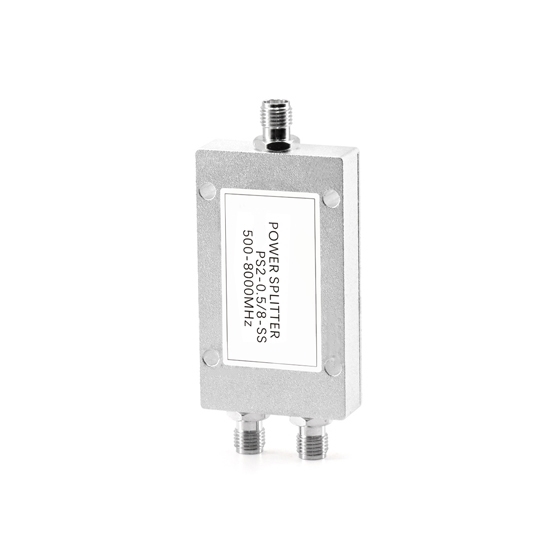 2 Way RF Power Divider, 0.5~8 GHz