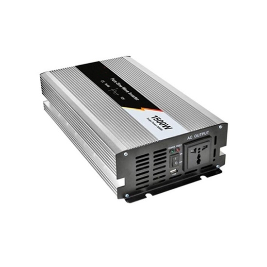 1500 Watt Pure Sine Wave Power Inverter, 12V DC To 120V AC 1500 Watt Pure Sine Wave Power Inverter, 12V DC To 120V AC