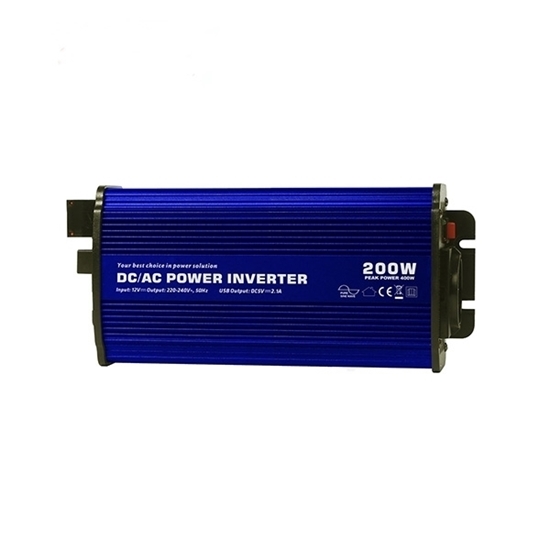 200 Watt Pure Sine Wave Power Inverter, 12V DC To 110V AC 200 Watt Pure Sine Wave Power Inverter, 12V DC To 110V AC