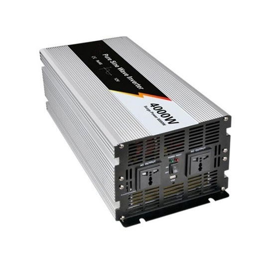 4000 Watt Pure Sine Wave Power Inverter, 12V DC To 110V AC 4000 Watt Pure Sine Wave Power Inverter, 12V DC To 110V AC