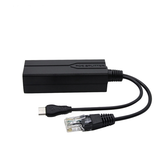 48V To 5V PoE Splitter, 2.4A, USB-C Adapter 48V To 5V PoE Splitter, 2.4A, USB-C Adapter
