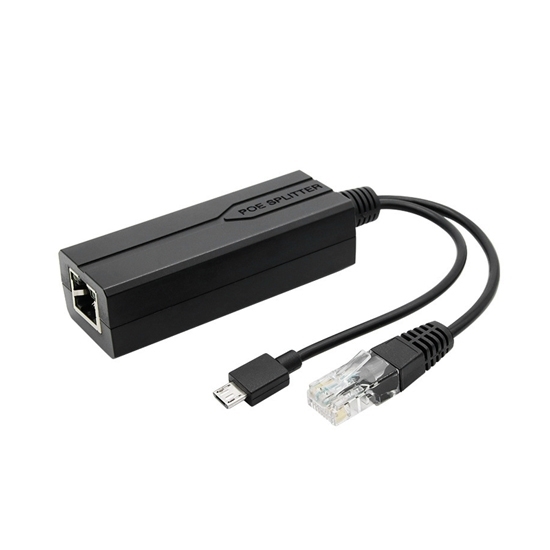48V To 5V PoE Splitter, 2.4A, USB-C Adapter 48V To 5V PoE Splitter, 2.4A, USB-C Adapter