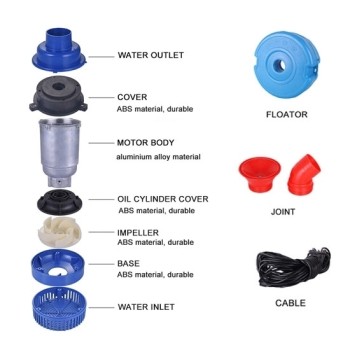 750W DC 48V Aerator Pump