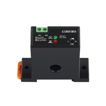 AC Current Sensing Switch, 0.5A-50A, NO AC Current Sensing Switch, 0.5A-50A, NO