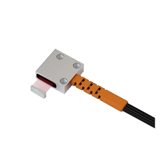 Rectangular Fiber Optic Sensor, Lateral Induction Rectangular Fiber Optic Sensor, Lateral Induction