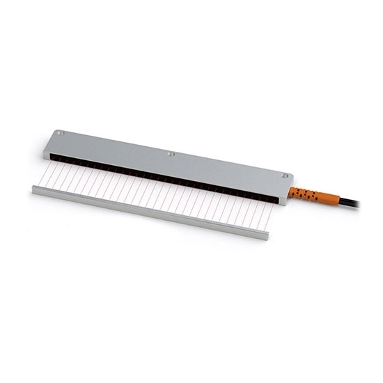 Rectangular Fiber Optic Sensor, Lateral Induction Rectangular Fiber Optic Sensor, Lateral Induction