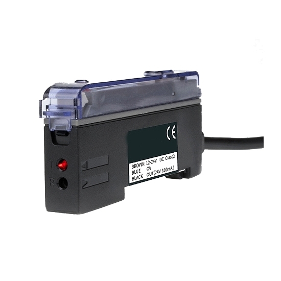 Single Digital Fiber Optic Amplifier, NPN/ PNP Single Digital Fiber Optic Amplifier, NPN/ PNP