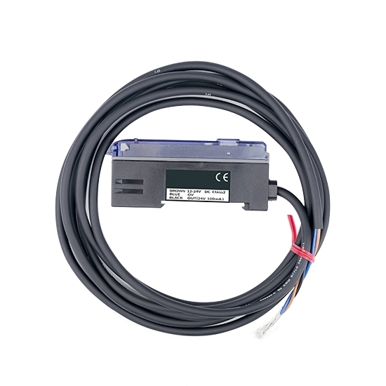 Single Digital Fiber Optic Amplifier, NPN/ PNP Single Digital Fiber Optic Amplifier, NPN/ PNP