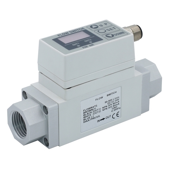1/2" Digital Flow Switch For Air 1/2" Digital Flow Switch For Air