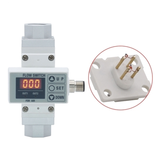 1/2" Digital Flow Switch For Air 1/2" Digital Flow Switch For Air