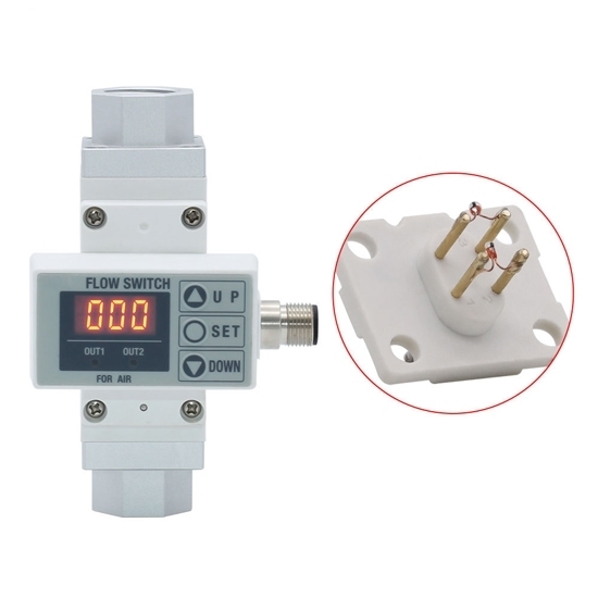 3/8" Digital Flow Switch For Air 3/8" Digital Flow Switch For Air