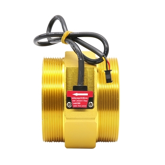 Turbine Water Flow Sensor, 3 Inch (DN80), 20-500L/min Turbine Water Flow Sensor, 3 Inch (DN80), 20-500L/min