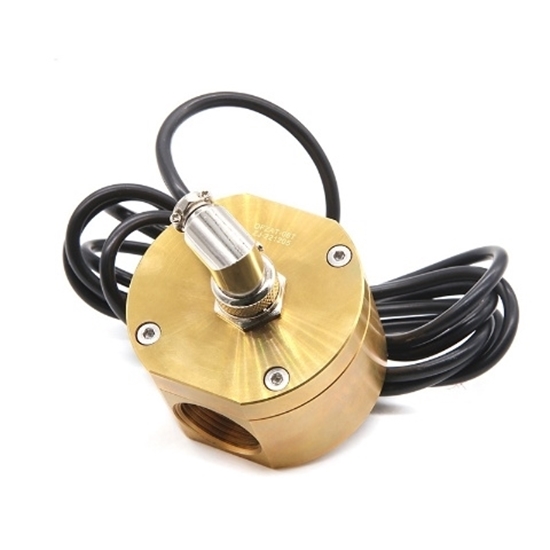 Brass Oval Gear Flow Sensor, DN20, 30-3000L/h Brass Oval Gear Flow Sensor, DN20, 30-3000L/h