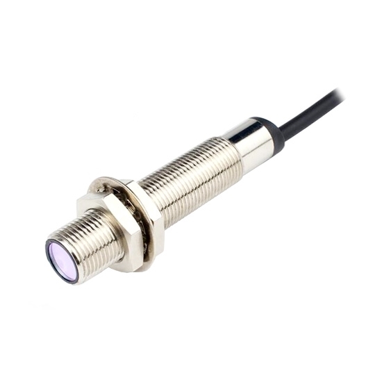 Laser Sensor, Displacement/RPM Measurement, M12, 200mm/100m Laser Sensor, Displacement/RPM Measurement, M12, 200mm/100m