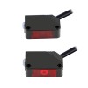 Rectangular Laser Sensor, Presence/Distance Detection, 200mm/50m Rectangular Laser Sensor, Presence/Distance Detection, 200mm/50m