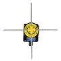 Cross Rotary Limit Switch, 380V 16A, IP65, 180°/360°