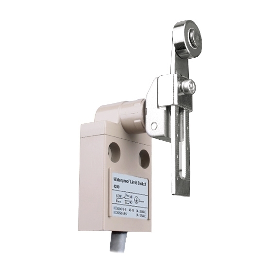 Waterproof Limit Switch, 1NO 1NC, 3A/250VAC, 5A/125VAC Waterproof Limit Switch, 1NO 1NC, 3A/250VAC, 5A/125VAC