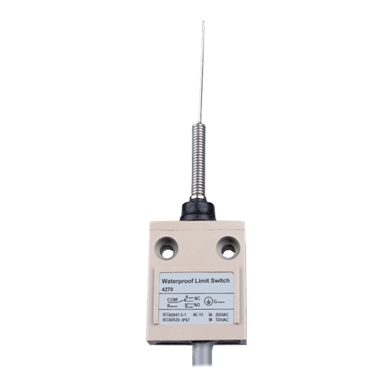 Waterproof Limit Switch, 1NO 1NC, 3A/250VAC, 5A/125VAC Waterproof Limit Switch, 1NO 1NC, 3A/250VAC, 5A/125VAC