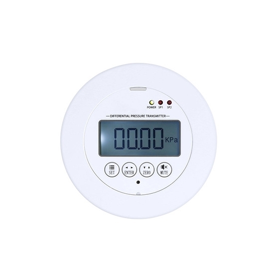Micro Differential Pressure Transmitter With Display, Wall-mounted/Embedded Micro Differential Pressure Transmitter With Display, Wall-mounted/Embedded