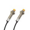 M12 Proximity Sensor, Inductive, NPN NO, Unshielded, 4mm M12 Proximity Sensor, Inductive, NPN NO, Unshielded, 4mm