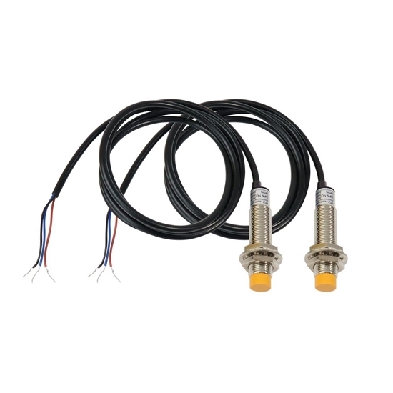 M12 Proximity Sensor, Inductive, NPN NO, Unshielded, 4mm M12 Proximity Sensor, Inductive, NPN NO, Unshielded, 4mm