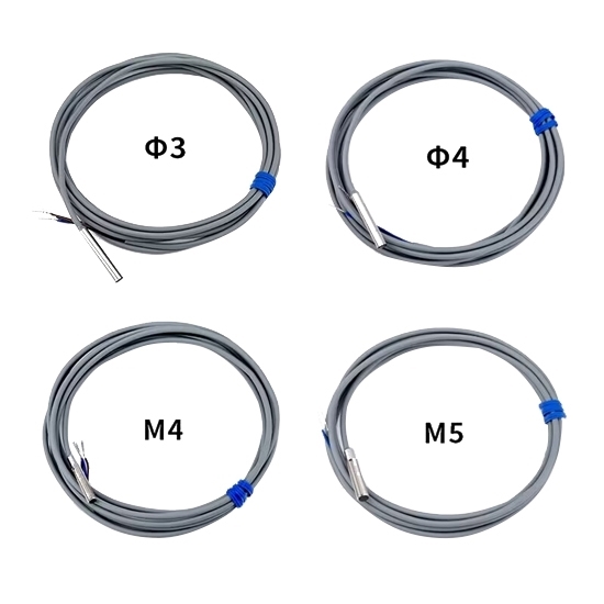 Small Proximity Sensor, Inductive, NPN NO, M4/M5/φ3/φ4 Small Proximity Sensor, Inductive, NPN NO, M4/M5/φ3/φ4