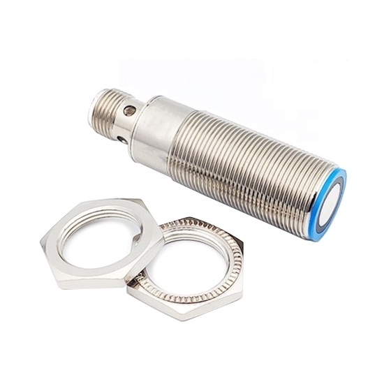 Ultrasonic Proximity Sensor, Cylindrical, NPN/PNP, NO/NC Ultrasonic Proximity Sensor, Cylindrical, NPN/PNP, NO/NC