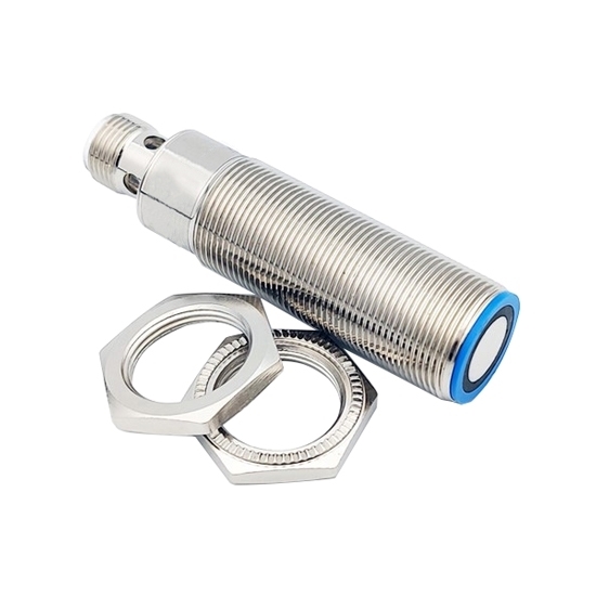 Ultrasonic Proximity Sensor, Cylindrical, NPN/PNP, NO/NC Ultrasonic Proximity Sensor, Cylindrical, NPN/PNP, NO/NC