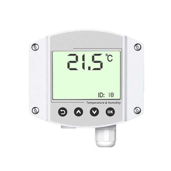 Duct Temperature Sensor With Display, RS485/4-20mA Duct Temperature Sensor With Display, RS485/4-20mA