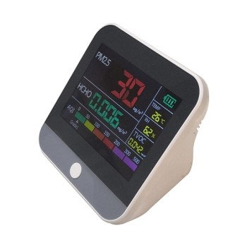 Air Quality Monitor For Home, PM2.5/HCHO/TVOC/AQI/PM1.0/PM10 Air Quality Monitor For Home, PM2.5/HCHO/TVOC/AQI/PM1.0/PM10